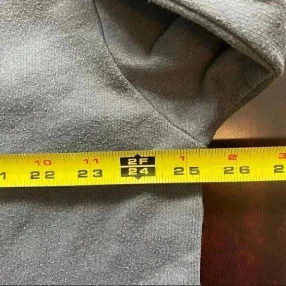 Tommy Hilfiger Sweatshirt Hoodie Pullover Red Label Premium Vintage Grey Size XL - Picture 13 of 16